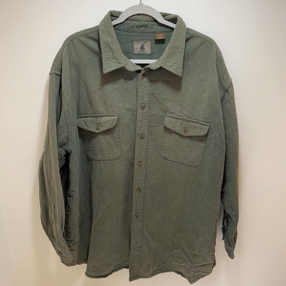 Vintage St.JohnsBay heavy cotton collared button-up polo size 3XL